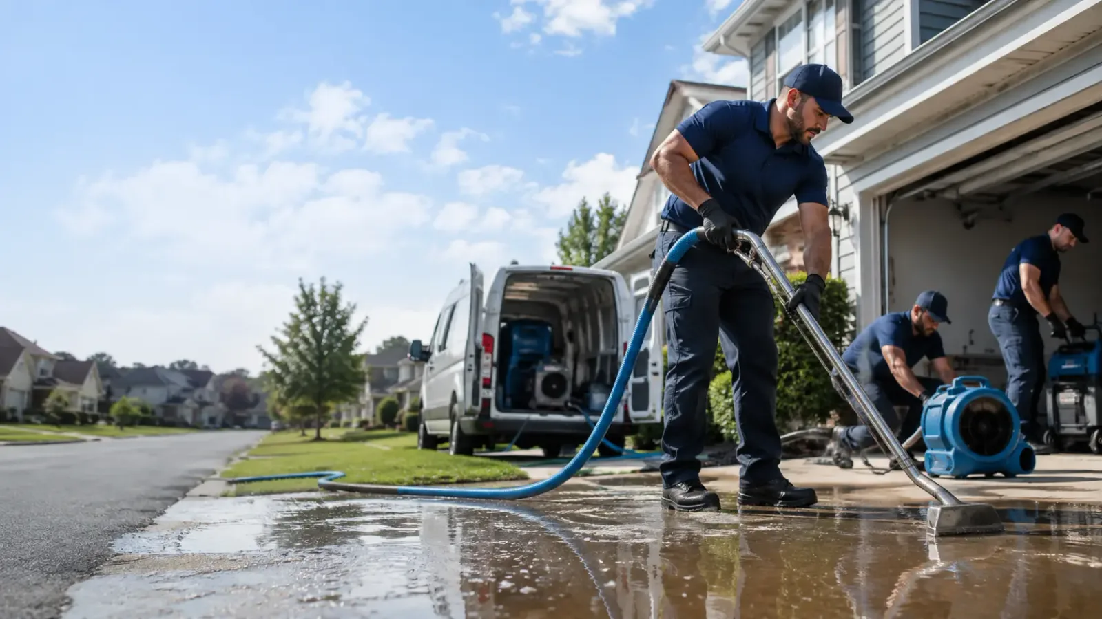 Flood Damage Restoration in Faxon, OK